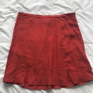 Red/Orange Rust Urban Outfitters Skirt